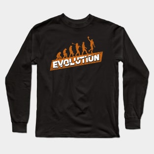 Basketball Player Evolution Gift Long Sleeve T-Shirt